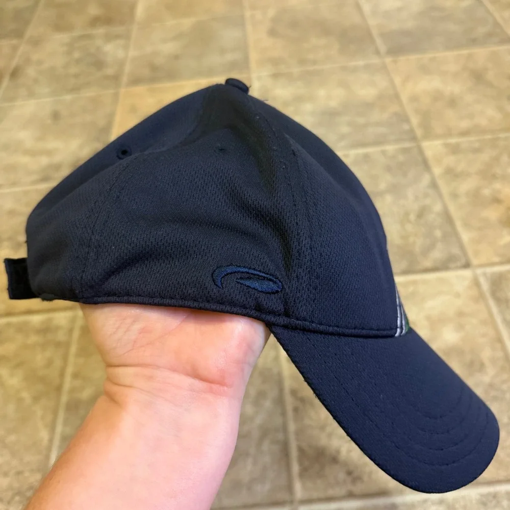 Pukka Headwear Pinehurst Golf Hat Navy Blue Racing Stripes Adjustable Cap‎ - Picture 8 of 11